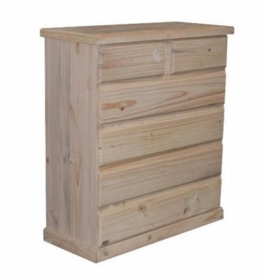 comoda de pino 100x110x xcaj chifonier cajonera 6 cajones