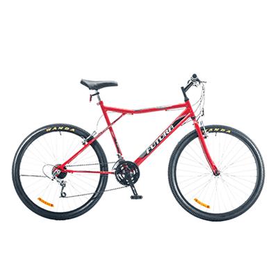 BICICLETA FUTURA R24 TECHNO 21V VARON C/GRIPSHIFT ( ROJO )