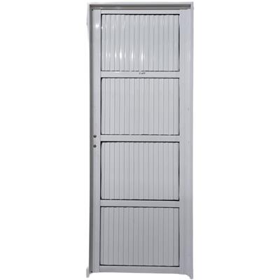 PUERTA ALUMINIO ACANALADA CIEGA 80X200 IZQ