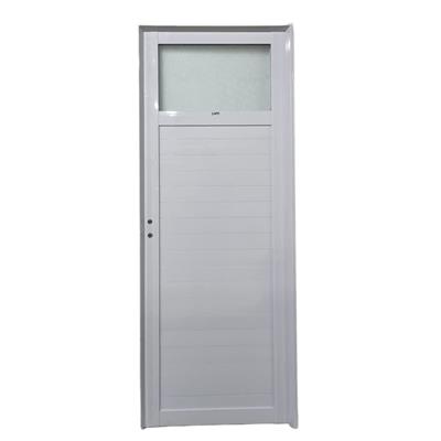 puerta aluminio 80x200 1/4 v entero tub 36 mm