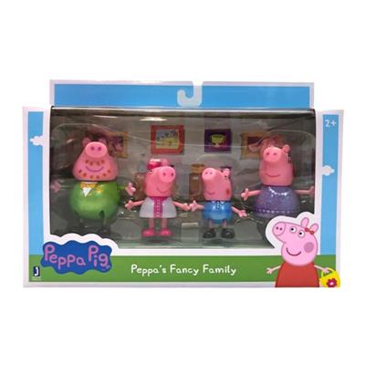 familia peppapig con figuras