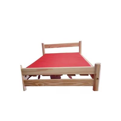 cama de pino montessori para mascotas